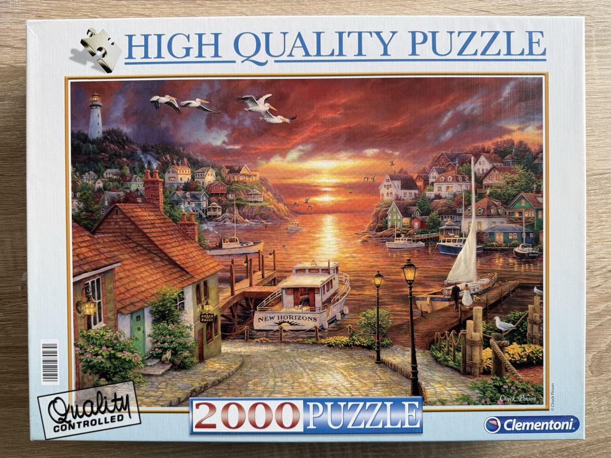 Clementoni Puzzles: Clementoni Puzzle, 2000 Teile - "New Horizon" – Gebraucht aus Langnau i.E. von Winny5