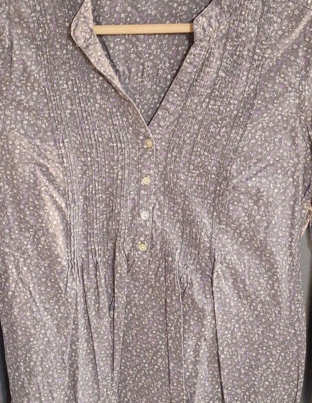 Blusen: Damen Bluse Street One grau gemustert – Gebraucht aus Diessenhofen von str_p57p 2