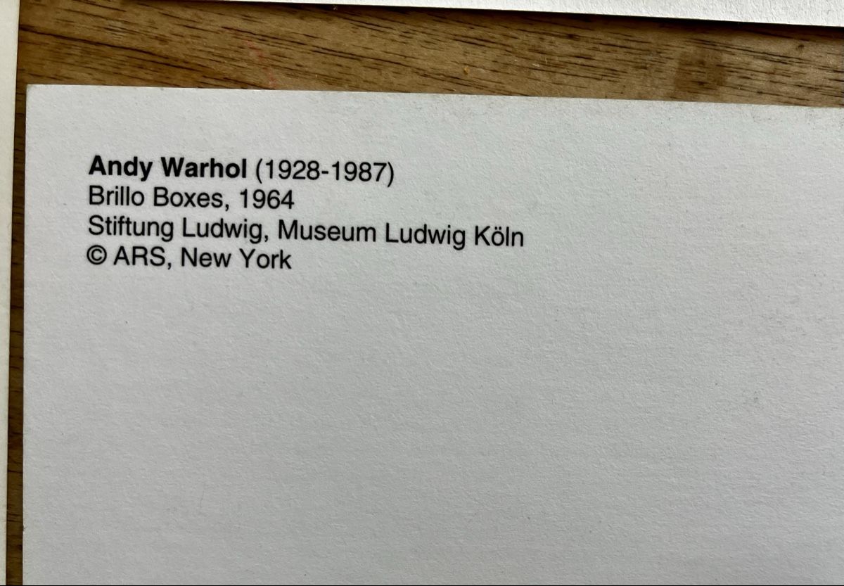 Cartes postales: 4x AK Andy Warhol – Neuf (Voir description) à Buchs AG par Allerleis 5