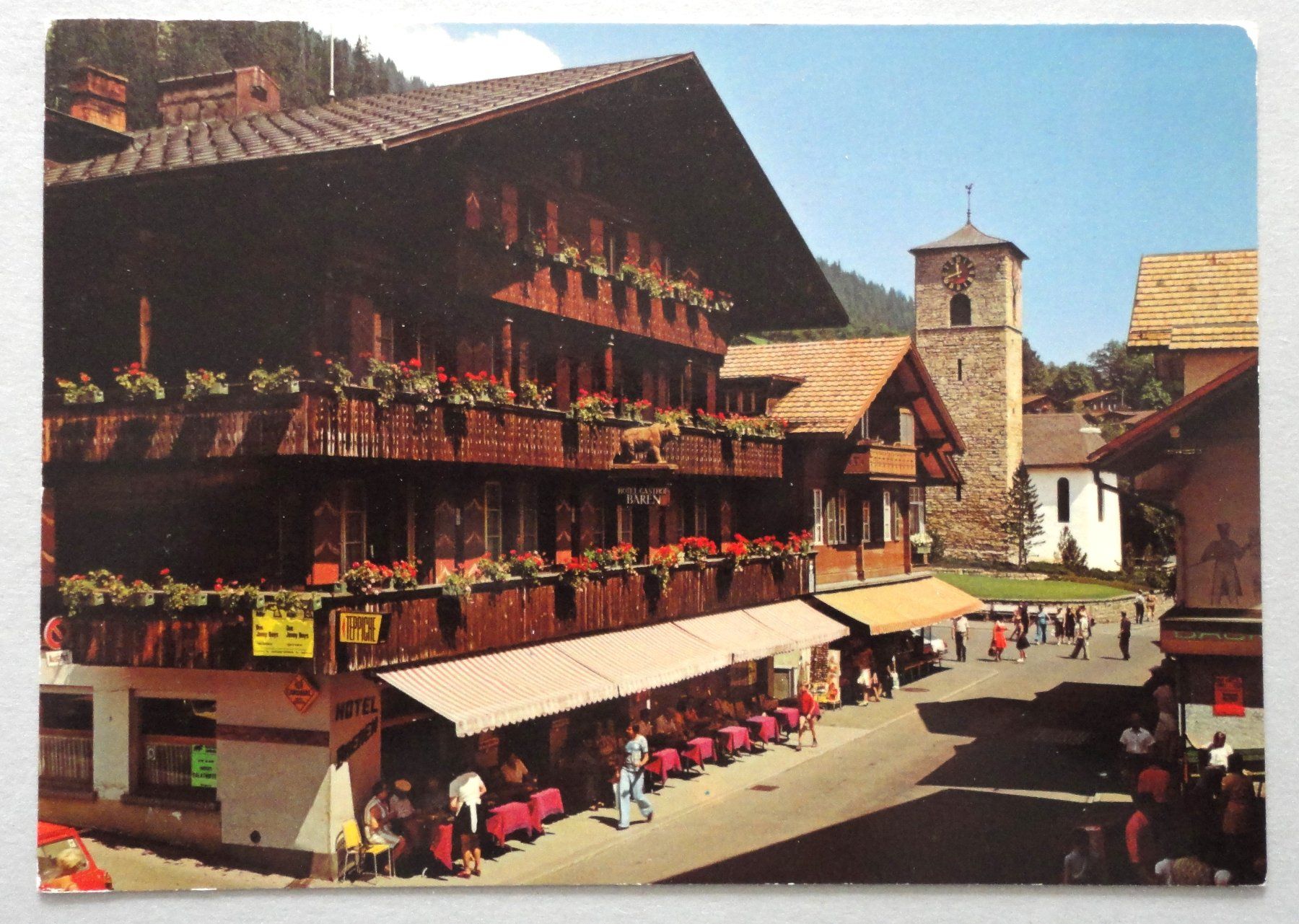Cartoline postali: Adelboden, Dorfpartie – Usato da Fétigny venduto da Billy2miny