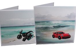 Karte Auto oder Motorrad