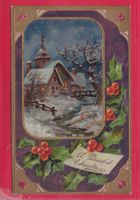 PRÄGEKARTE, A PEACEFUL CHRISTMAS, 17.12.1909
