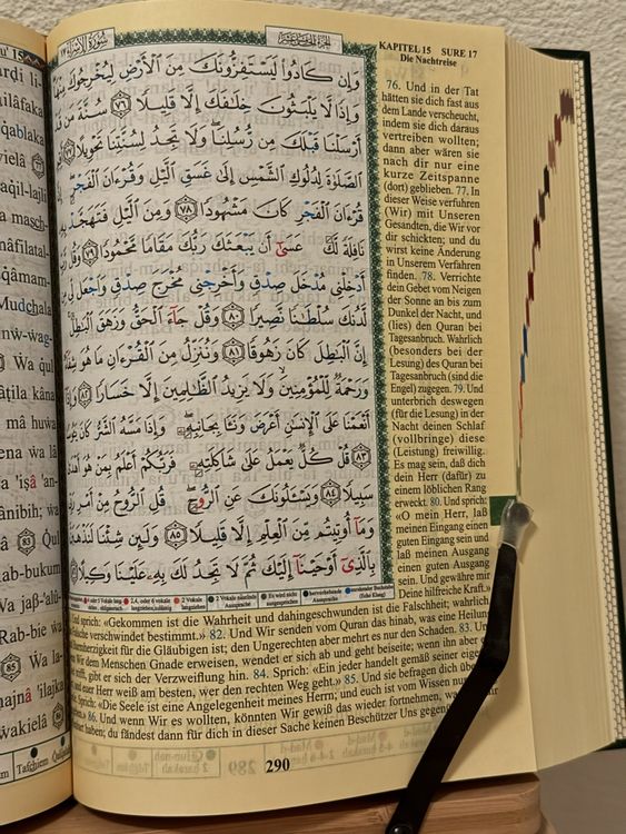 Quran Tajweed mit deutscher Übersetzung und Transkription Kaufen auf Ricardo