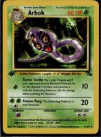 Arbok 31/62 Fossil 1st Edition