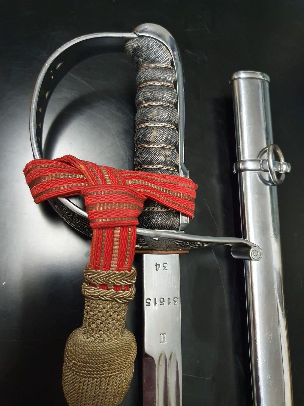 Ausrüstung & Ersatzteile: Offizier Säbel Degen 1899 – Gebraucht aus Ostermundigen von Swissmarmota 1