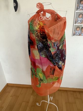 Tuch vielseitig verwendbar ein Hingucker 100 Prozent Viscose