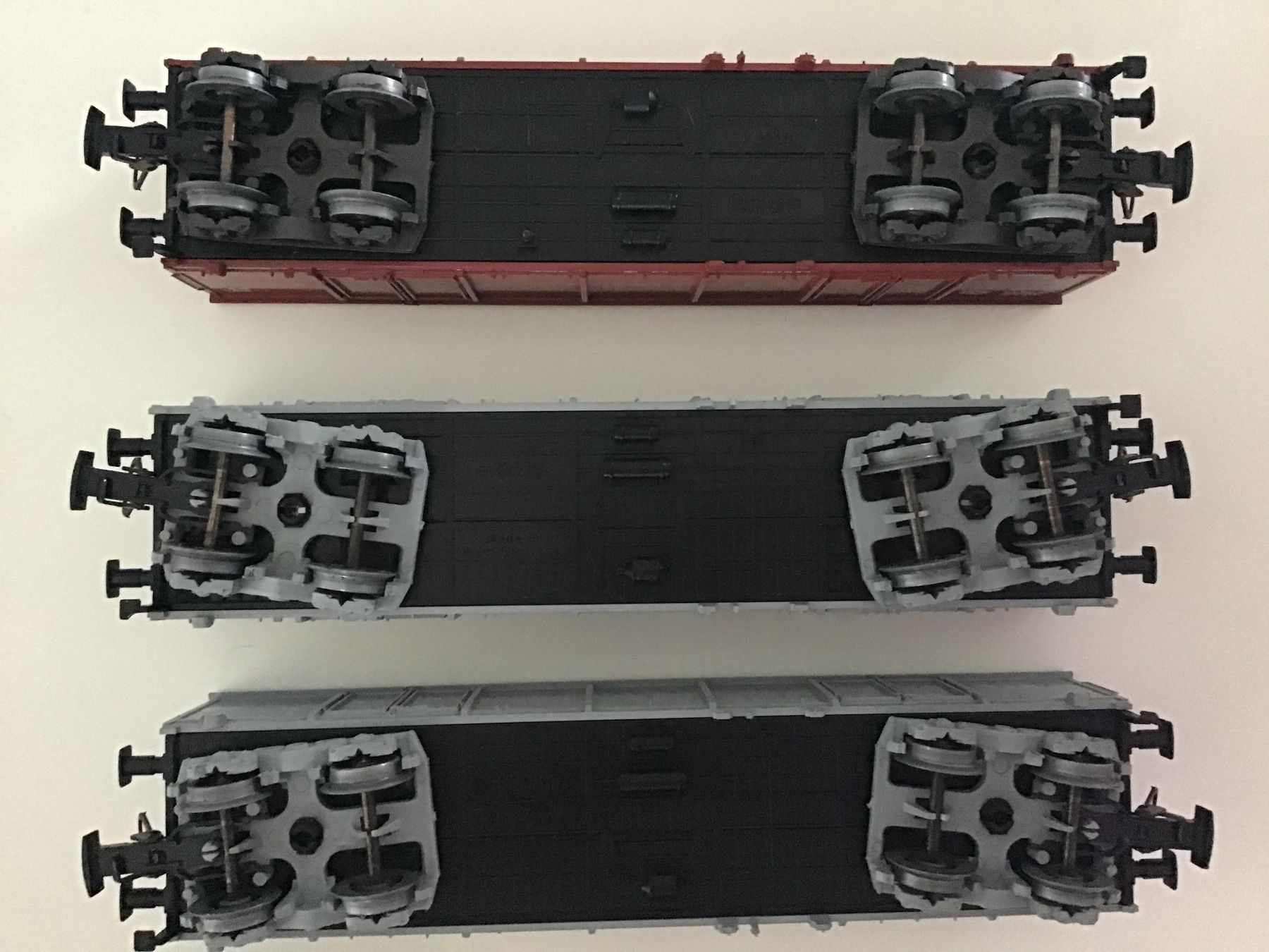 Märklin Modellini di ferrovie: 4 Modellwaggons Güterwagen SBB DB MÄRKLIN – Usato da Männedorf venduto da Modelle-aller-Art 2