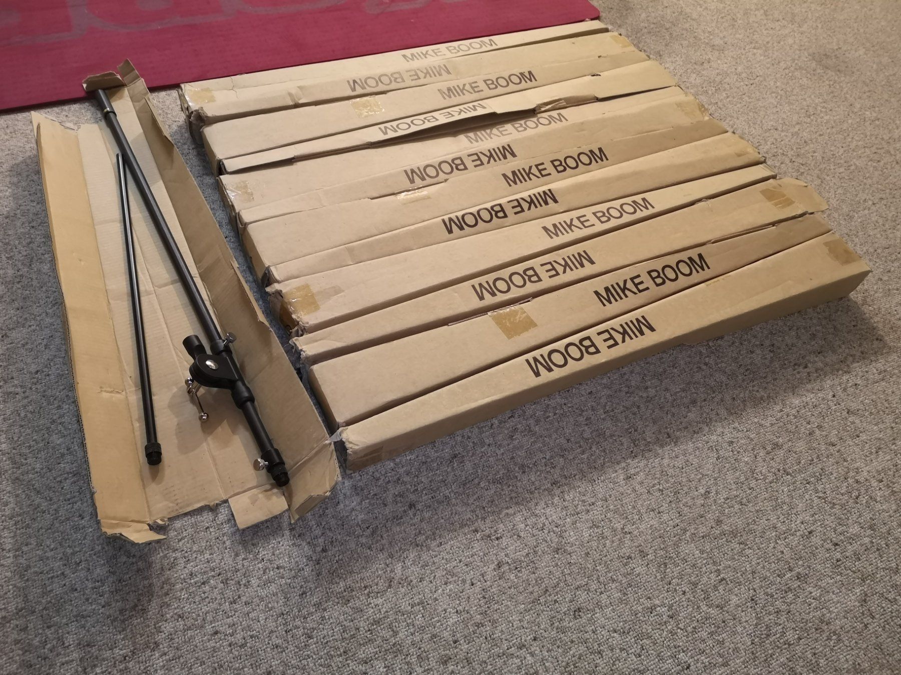 Supporti per strumenti musicali & leggii: Mike Boom Mikrofon Ständer – Usato da Zürich venduto da tonogen 4