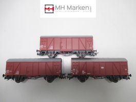Liliput Gedeckte Güterwagen SBB CFF FFS + DB DC H0 mit OVP