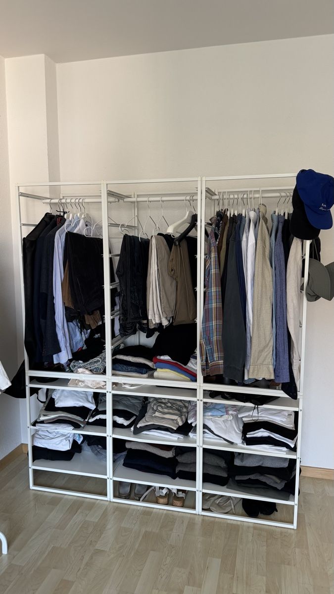 Ikea Garderobe: IKEA JONAXEL Open Wardrobe System — White – Gebraucht aus Zürich von nav_zv92 1