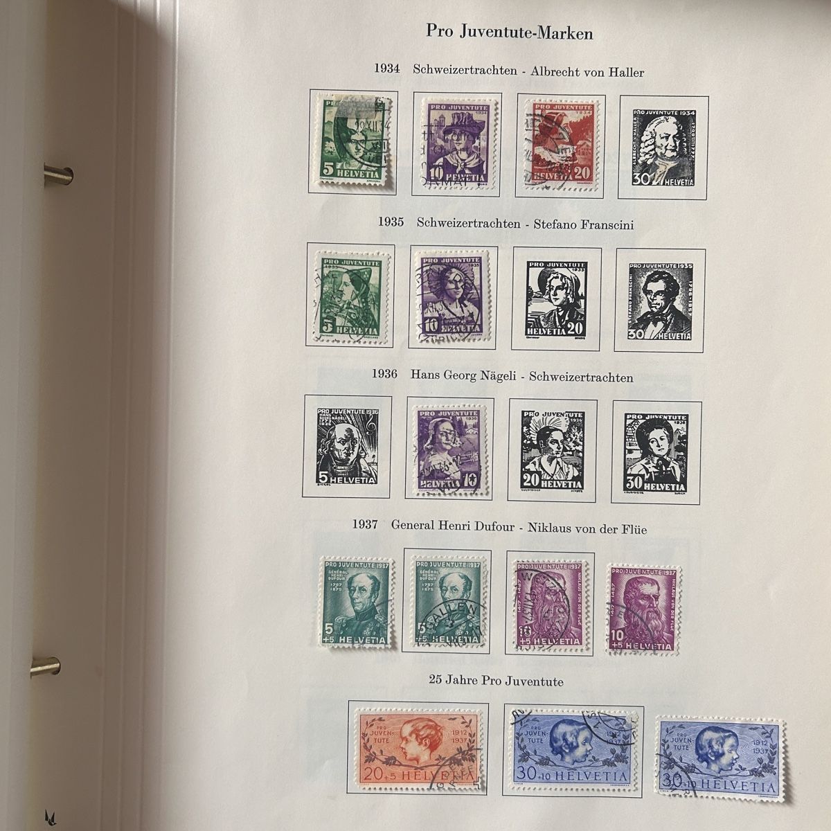 Tutti i francobolli: Alte Schweizer Briefmarken ab 1913 – Usato da Laufen venduto da belleskulptur 4