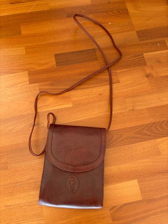 Schultertasche Leder braun guter Zustand