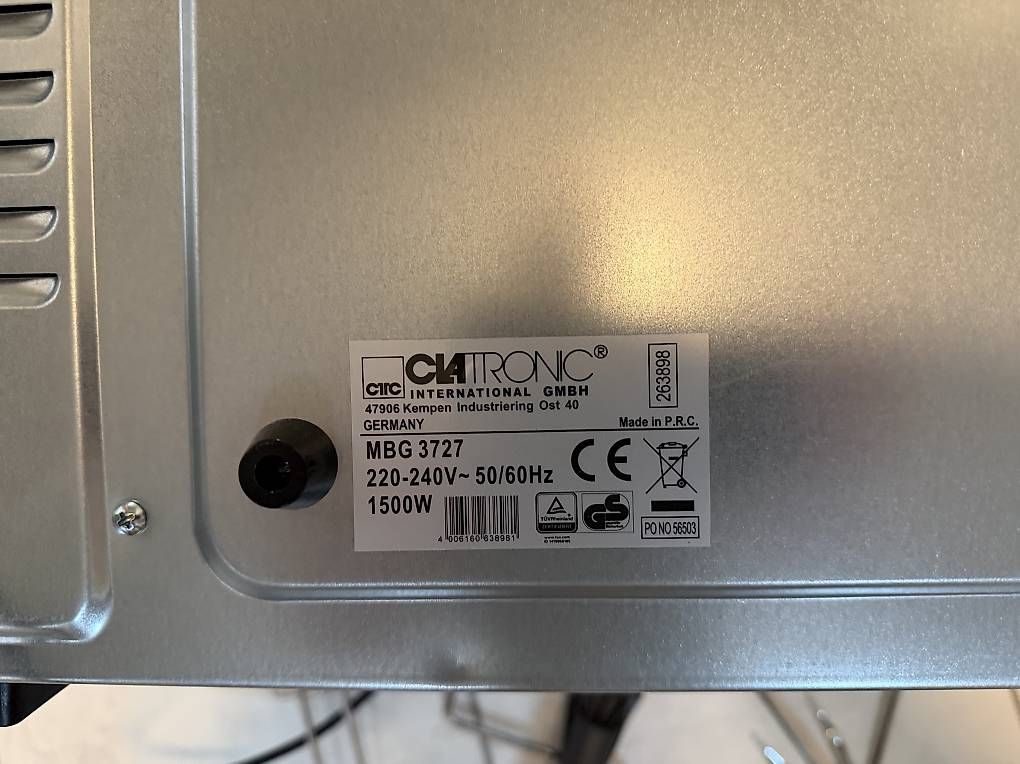 Forni: Backofen mit Grillfunktion – Usato da Schwarzenberg LU venduto da Ocean340 4