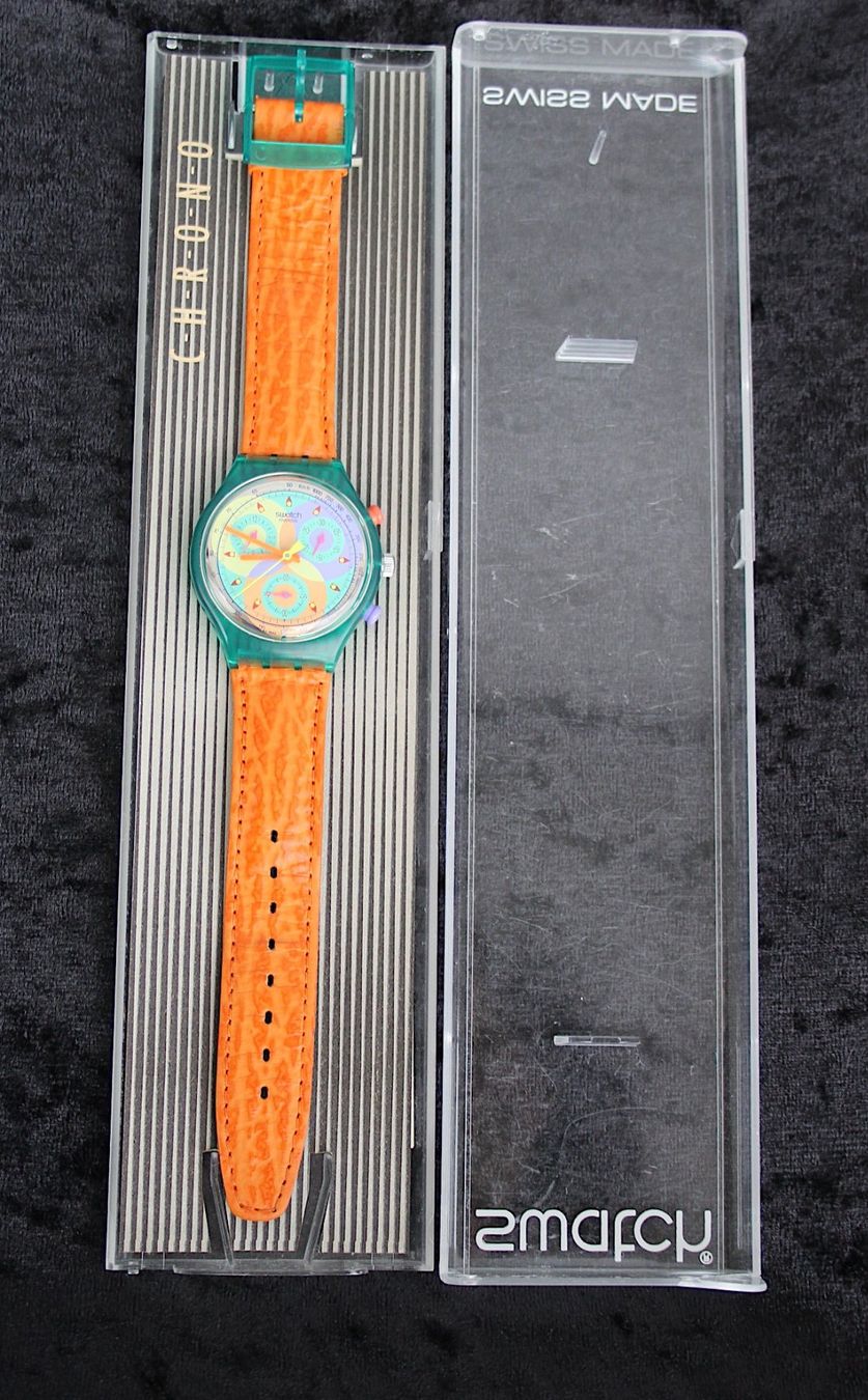 Swatch Orologi: 1993 Swatch Chrono SOUND SCL102 – Usato da Locarno venduto da madame-tus-sauds 3