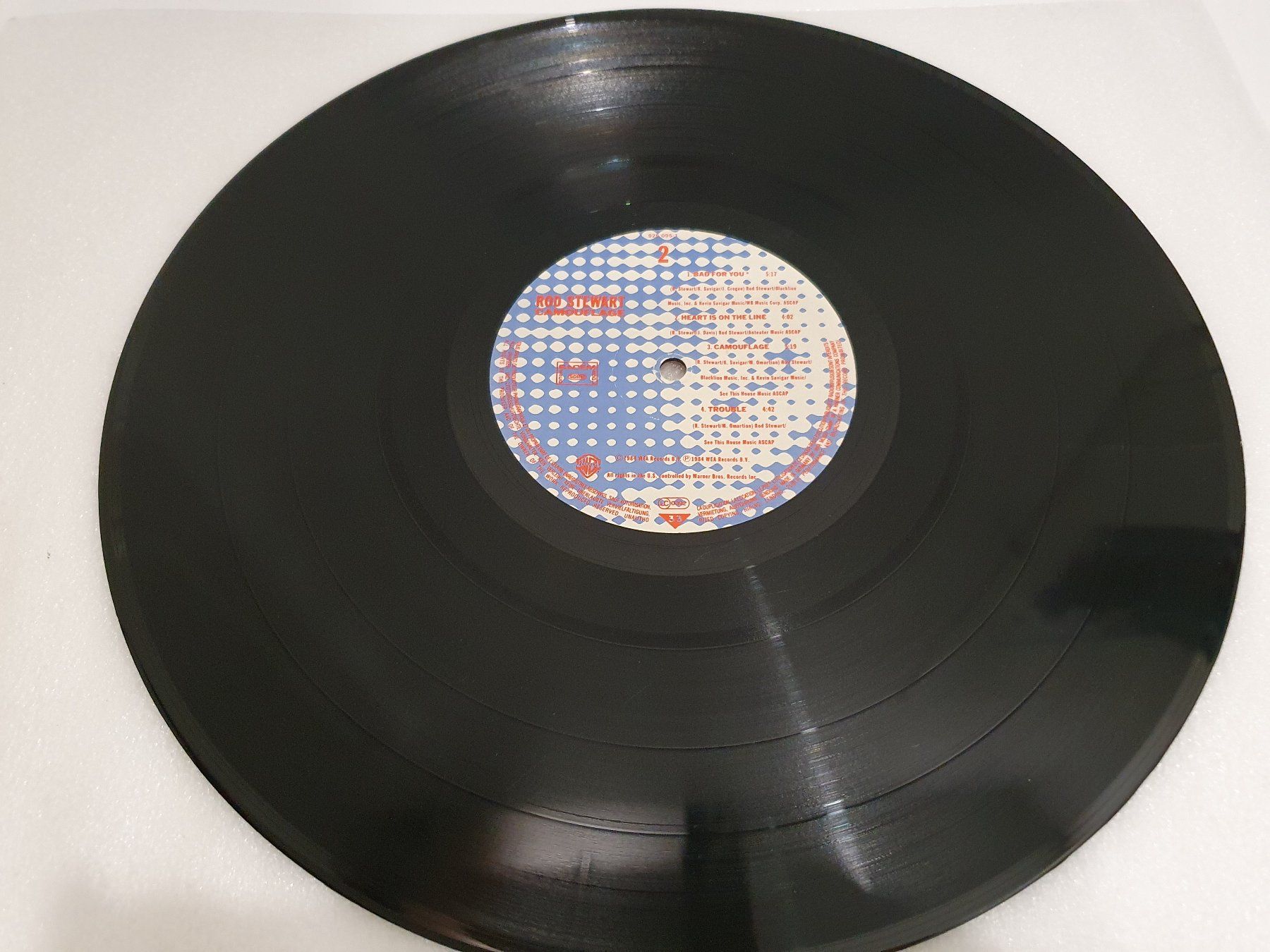 Dischi in vinile: Rod Stewart – Camouflage – Usato da Uster venduto da Vinyl-Leidenschaft 6