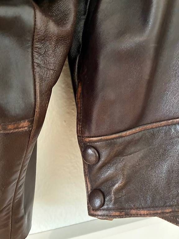 Jacken: Sandro Oversize Lederjacke Braun – Neu und originalverpackt aus Zürich von kir_q5rd 4