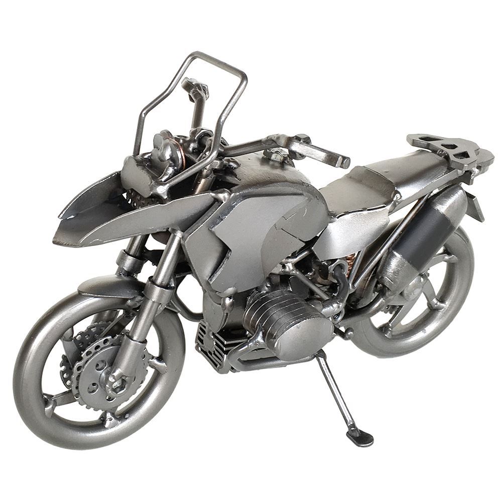 Statuettes: BMW R 1200 GS Metallfigur – Nuovo e nell'imballaggio originale da Thunstetten venduto da eisbaer300