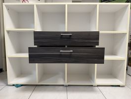 Praktisches Regal mit Schubladen für Küche, Bar, Bücher…