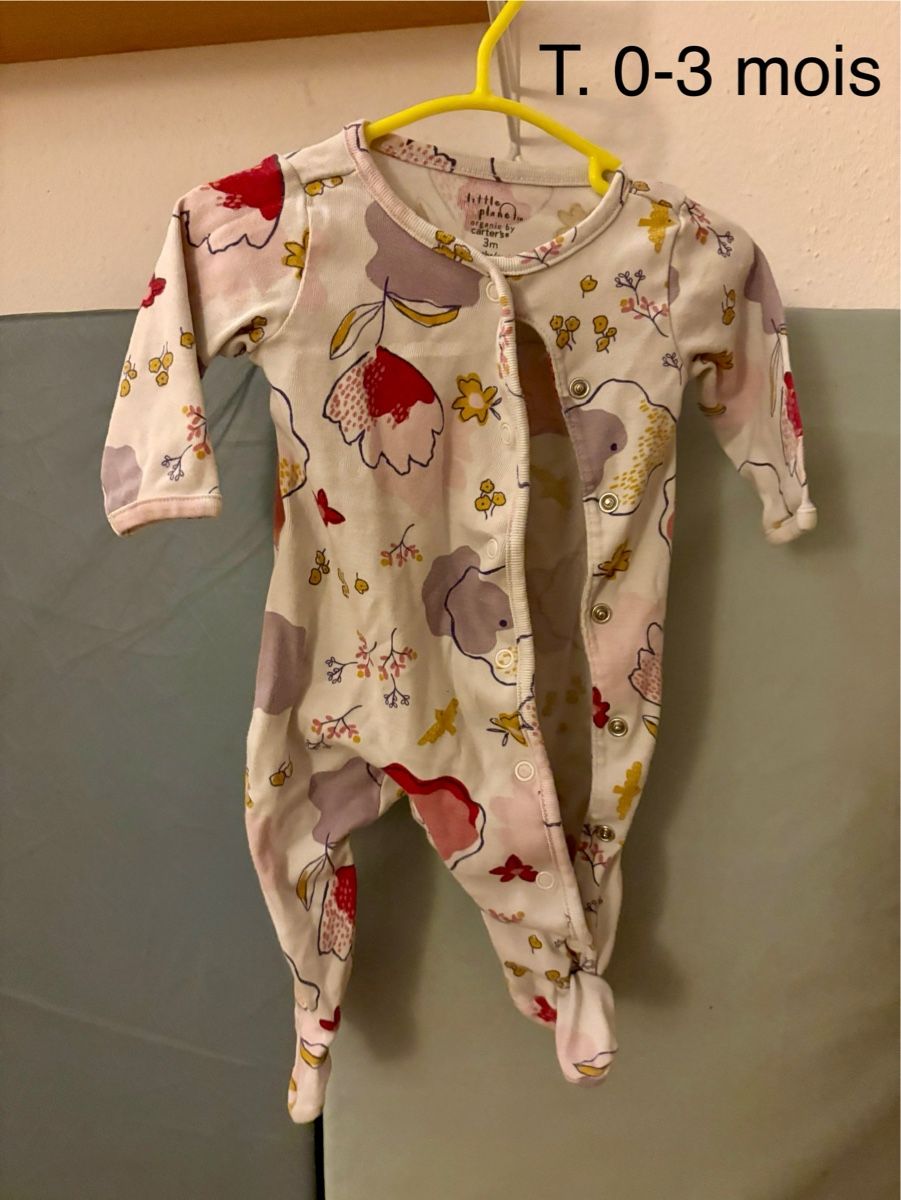 Kleiderpakete & -sets: Lot de 6 pyjamas 0-3 mois – Gebraucht aus Biel/Bienne von Milenegc 3