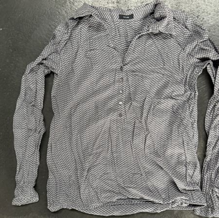 Opus Bluse, grau mit Pünktchen, Grösse 36, Top Zustand! (56)