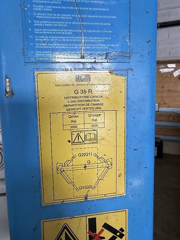 Piattaforme elevatrici & Crick: Lift 3500 KG – Usato da Suchy venduto da maxconcept 2