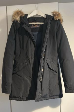 Woolrich Winterjacke Damen, navy blue, Grösse S
