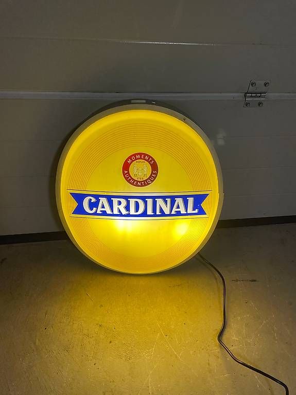 Lampade: Cardinal Bier Leuchtreklame – Usato da Ettingen venduto da Donald4107 1