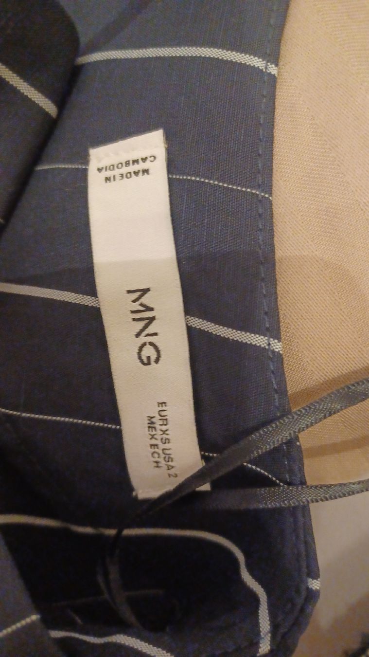 Mango Vestiti: Sommerkleid, dunkelblau gr xs, Mango – Usato da Buchberg venduto da Tschosie 3