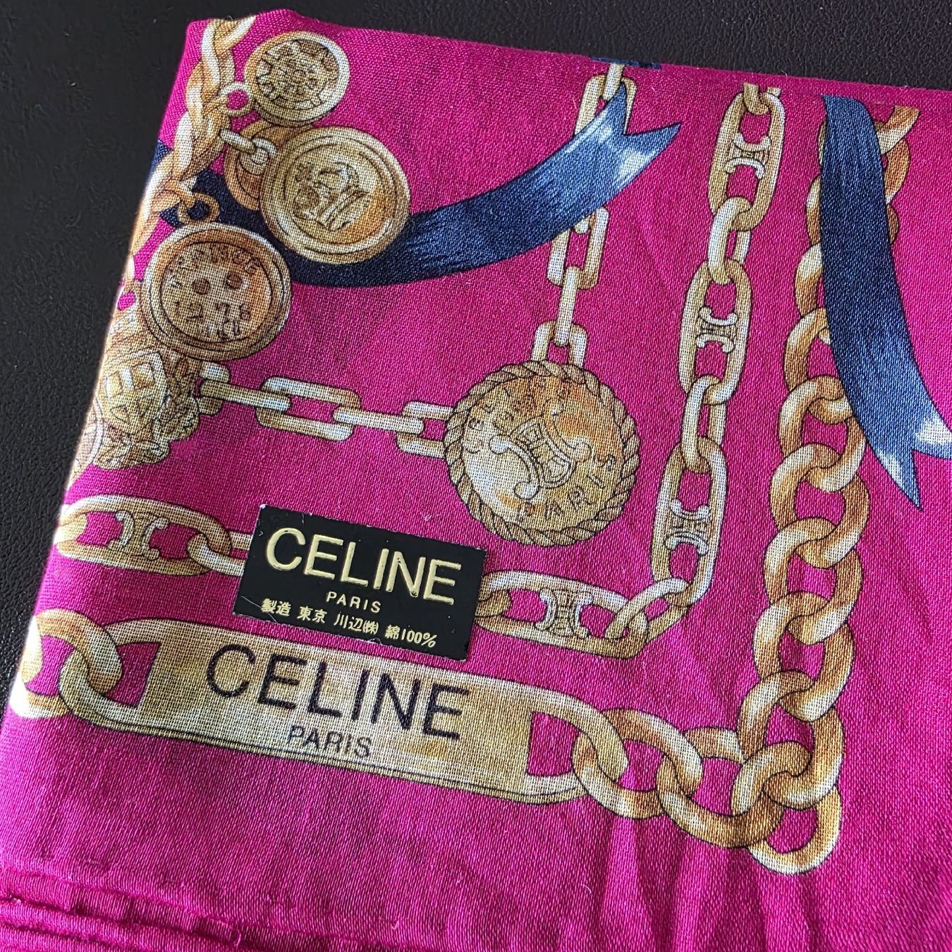 Celine Foulard & Sciarpe: Celine Tuch 48x48 cm Neu – Nuovo e nell'imballaggio originale da Zürich venduto da LIMAR 6