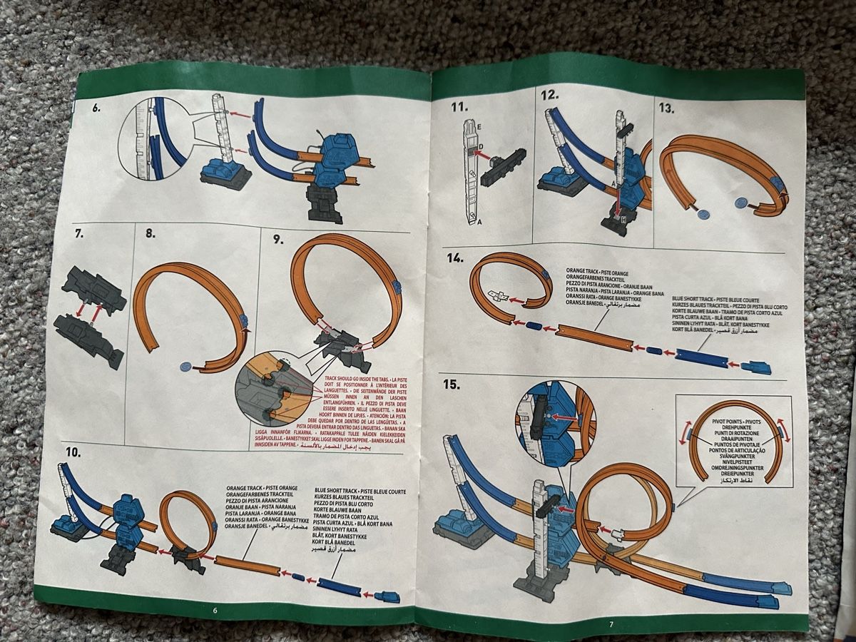 Hot Wheels Piste: Hot Wheels Track Builder System 35+ Teile Konvolut – Usato da Laufenburg venduto da Mactso 9