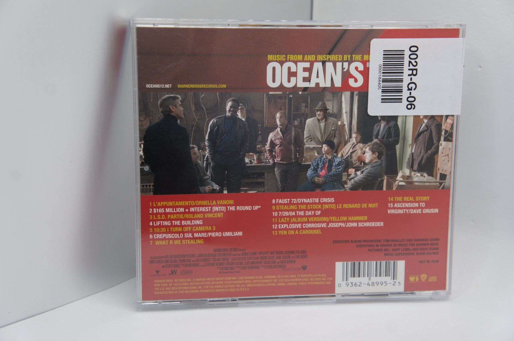 CD: CD Ocean's Twelve Soundtrack – Usato da Ernetschwil venduto da luisvonerni 1