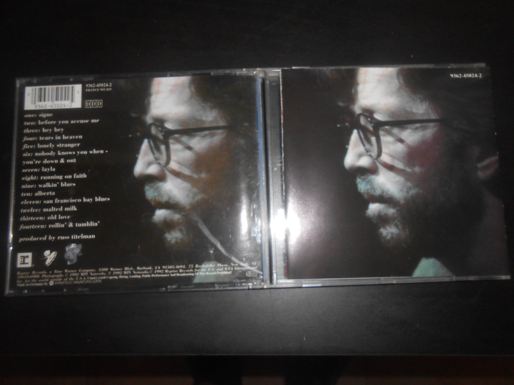 CD: Eric Clapton – Unplugged / 1992 – Usato da Aarberg venduto da witchhunter01 1