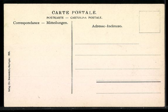 Cartoline postali: Meyringen, Gesamtansicht gegen Hasleberg – Usato da Berlin venduto da bartko-reher 1