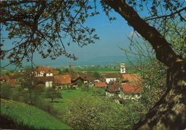AK Brittnau _ Dorfansicht vom Schürberg aus