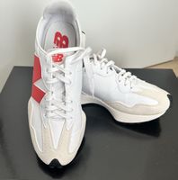 New Balance Sneaker Weiss/Korallrot, Gr. 42,5 , 27 cm