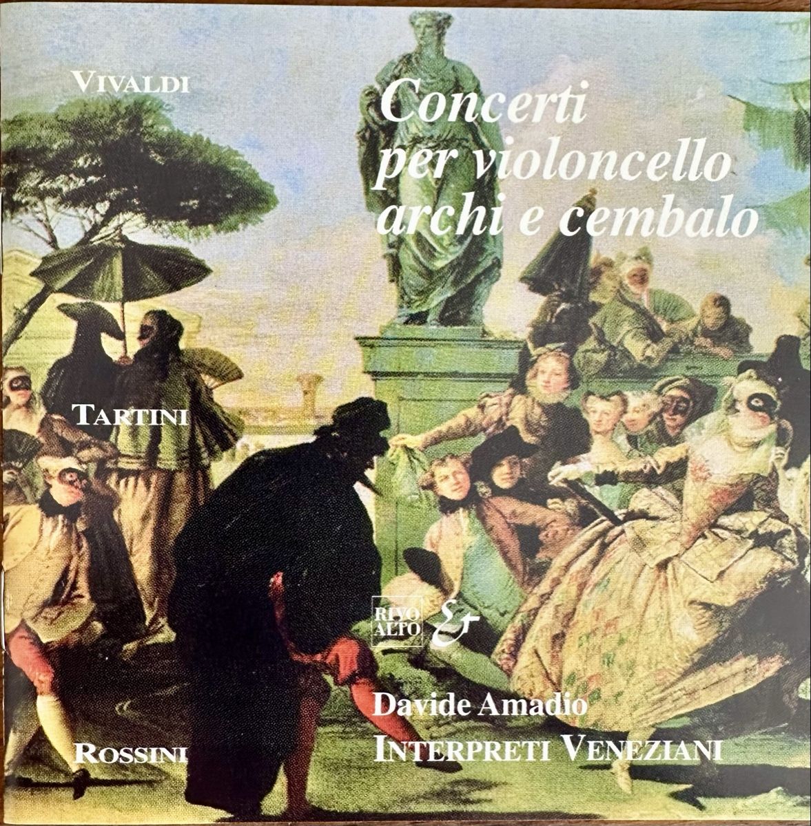 CD: Vivaldi, Tartini, Rossini: CD Interpreti Veneziani Klassik – Usato da Utzigen venduto da taino01