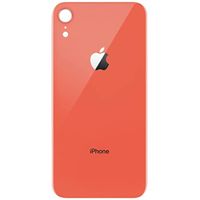 Rückglas / Backglass Iphone Xr Coral big Hole