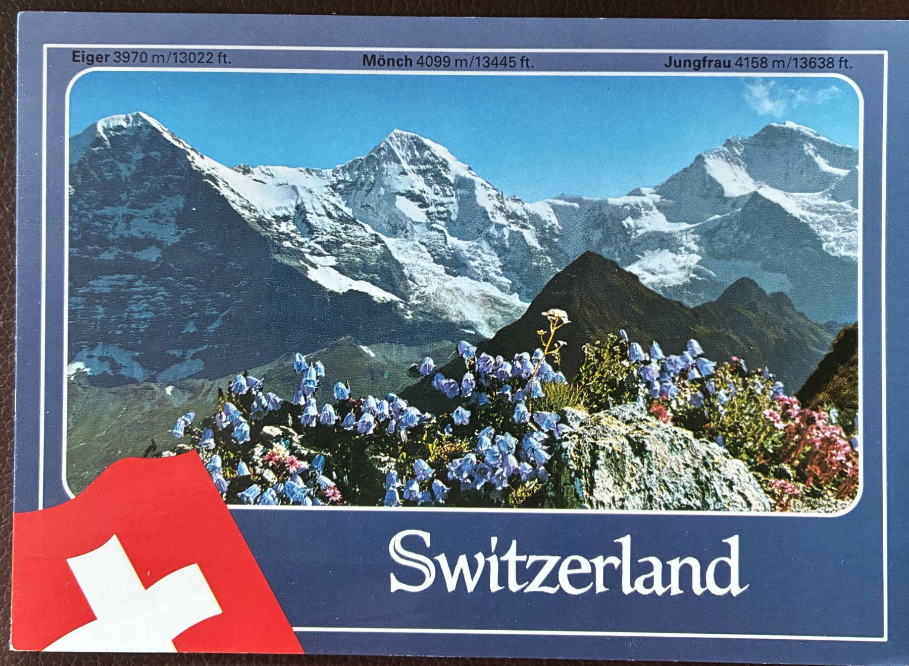 Cartes postales: AK Eiger - Mönch - Jungfrau – D'occasion à Eggersriet par stamp303