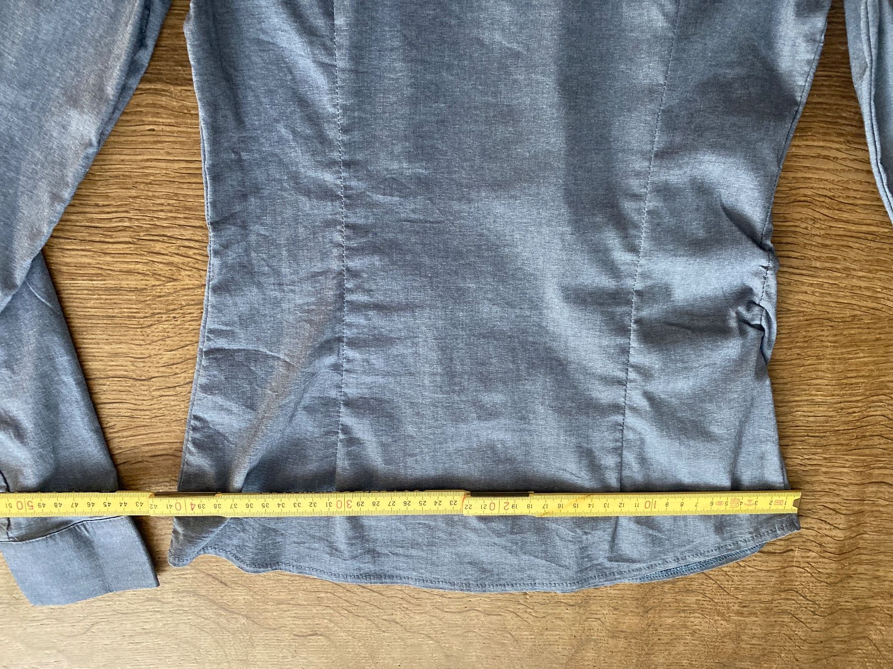 Orsay Camicette: ORSAY HEMD/BLUSE Gr.36/S / tailliert / rauchblau meliert – Usato da Frauenfeld venduto da Boldi46 9
