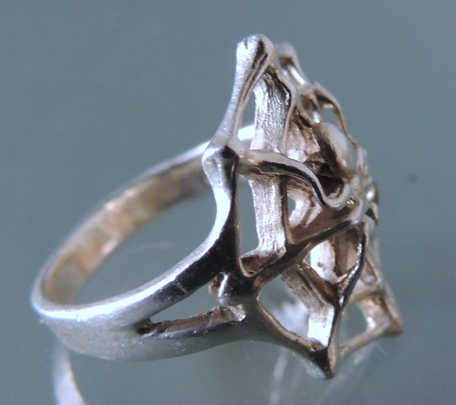 Ringe: Spinne Silber 925 Fingerring Gr. 49 – Gebraucht aus Waldenburg von schaller707 2