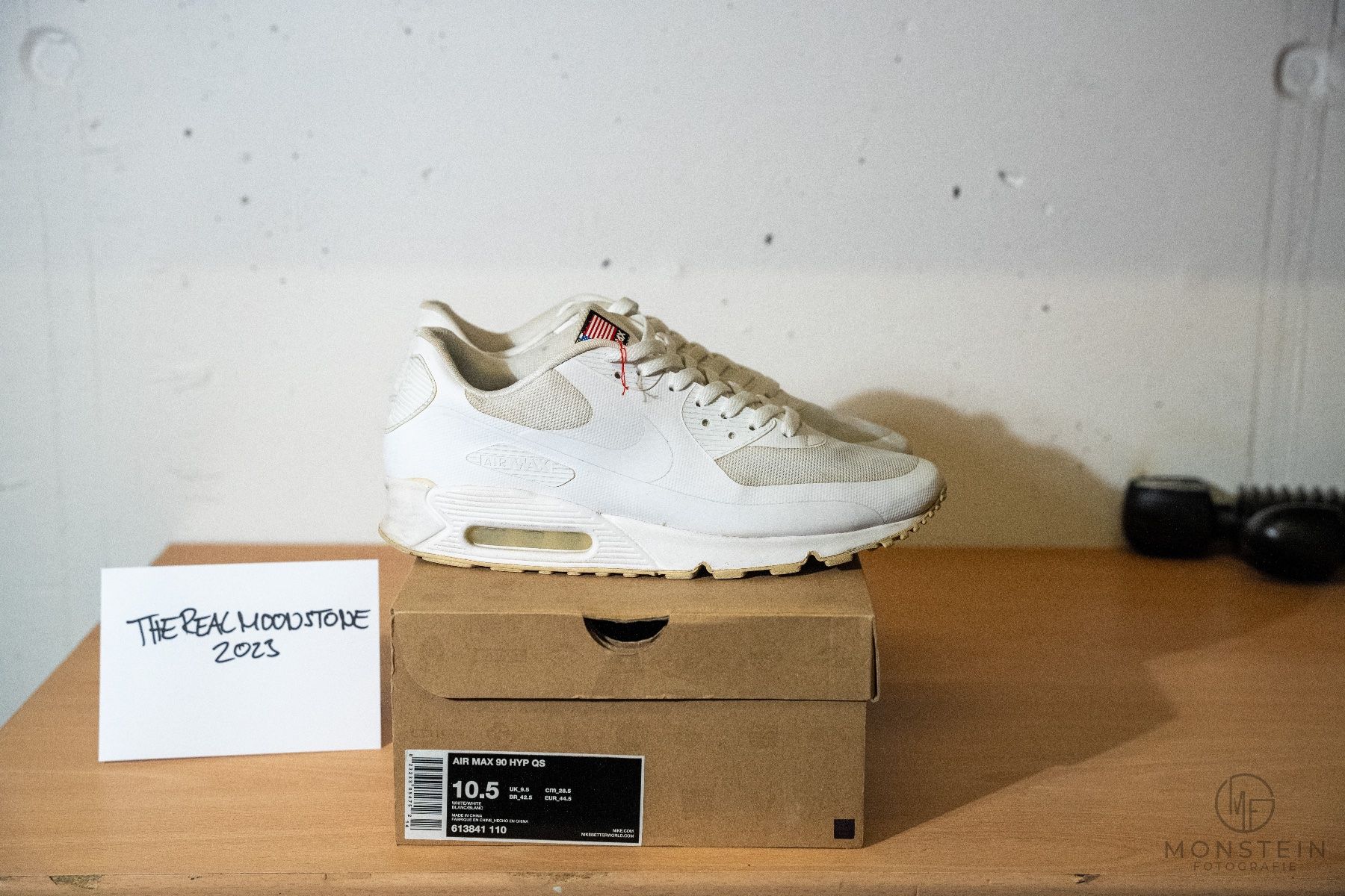 Nike Herrenschuhe: Nike Air Max 90 Independence Day White // EU44.5 – Gebraucht aus Wittenbach von therealmoonstone