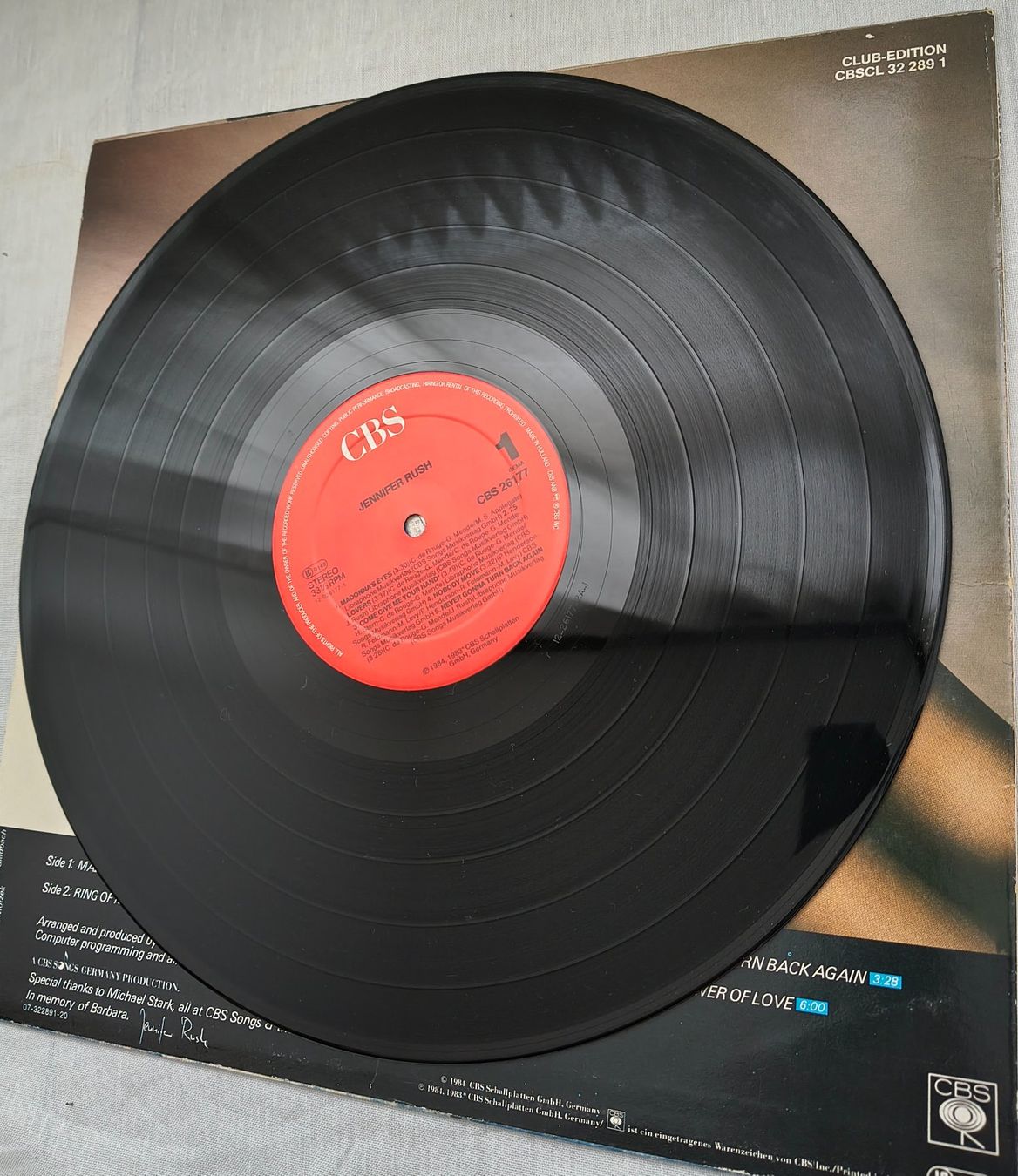 Dischi in vinile: LP "Jennifer Rush" – Usato da Binningen venduto da mar_2jlr 5