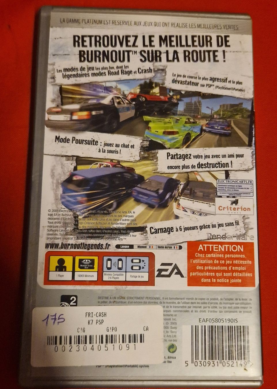 Sony Giochi: Burnout Legends PSP – Usato da Villars-sur-Glâne venduto da MrLobTec 1
