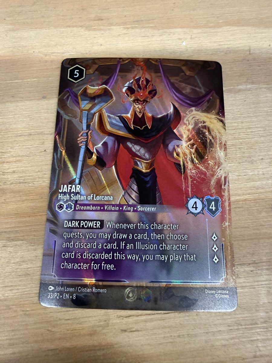 Disney Sammelbilder & Trading cards: Disney Lorcana jafar – Neu (gemäss Beschreibung) aus Aesch ZH von Stillivanilli