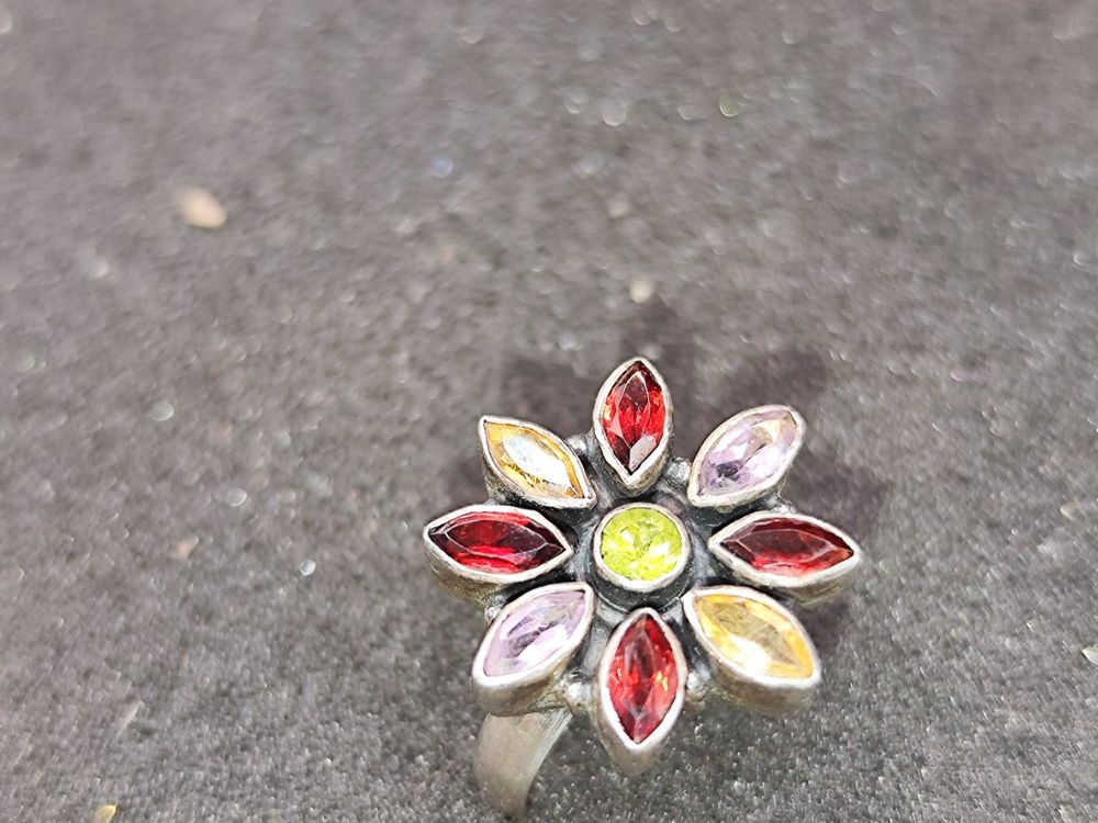 Wunderschne Ring Silber Mit Steinen Bilder