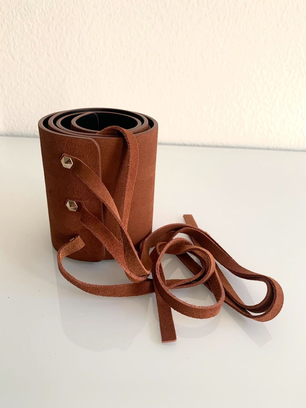 Twinset Cinture: Breiter Leder-Taillengürtel von Twinset – Nuovo (secondo la descrizione) da Bern venduto da Fraeuleinhonig 8