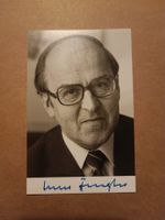 Kurt Fugler - alt Bundesrat - handsigniert