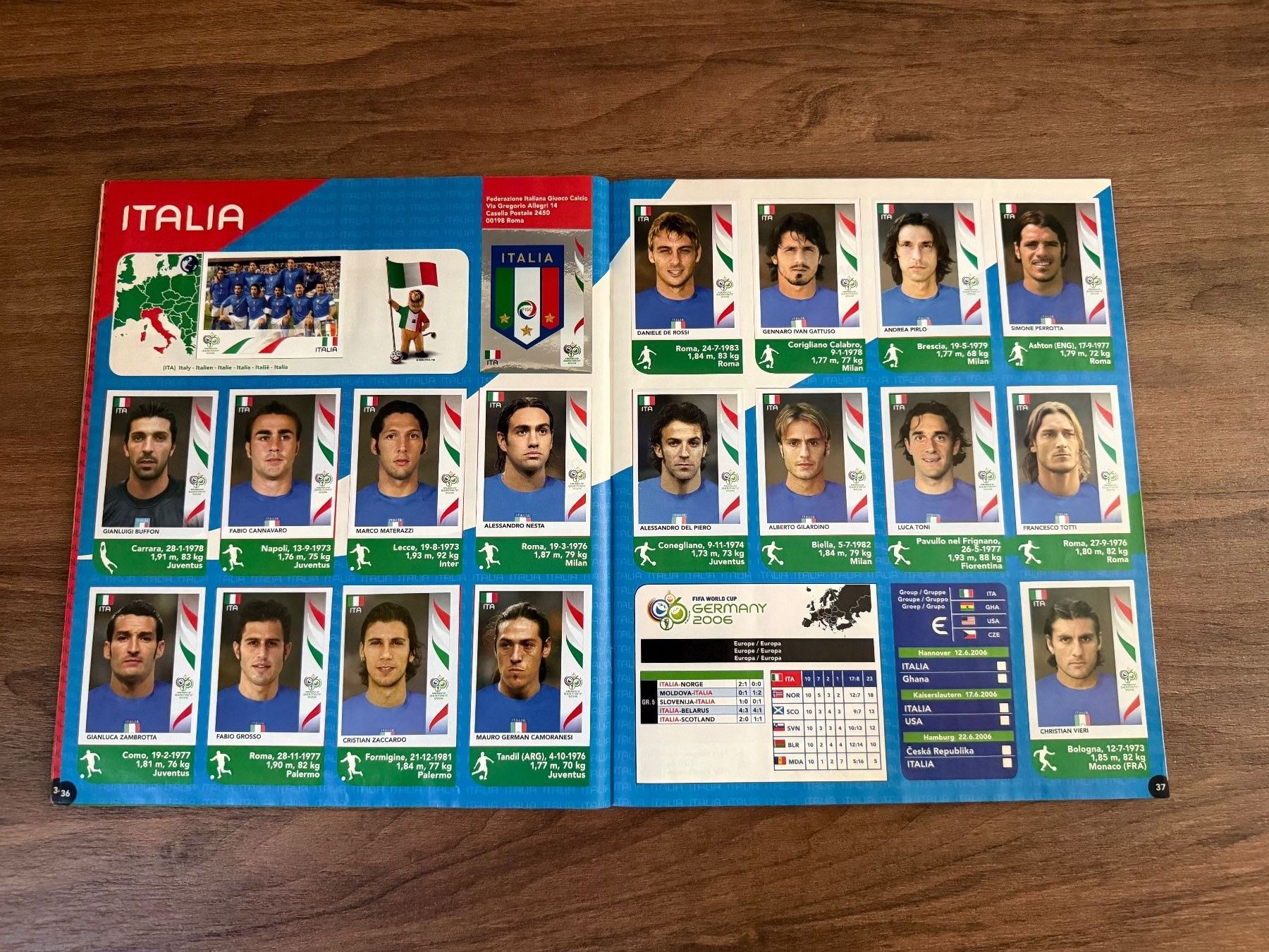Panini Album: Album Panini WM 2006 - Komplett – Usato da Chiggiogna venduto da TheLegend88 6