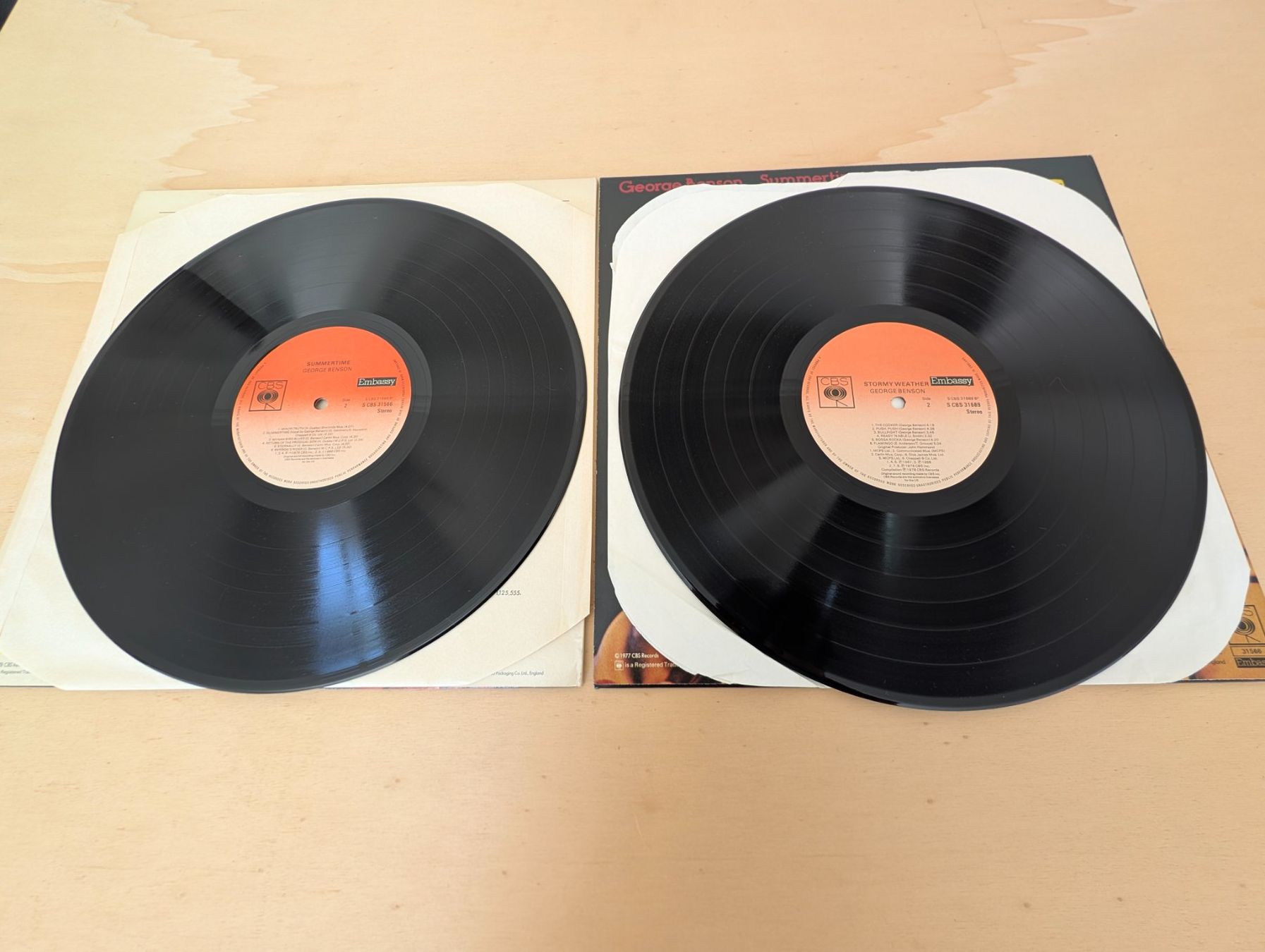 Dischi in vinile: 2 x George Benson – Usato da Ebikon venduto da kisuM 4
