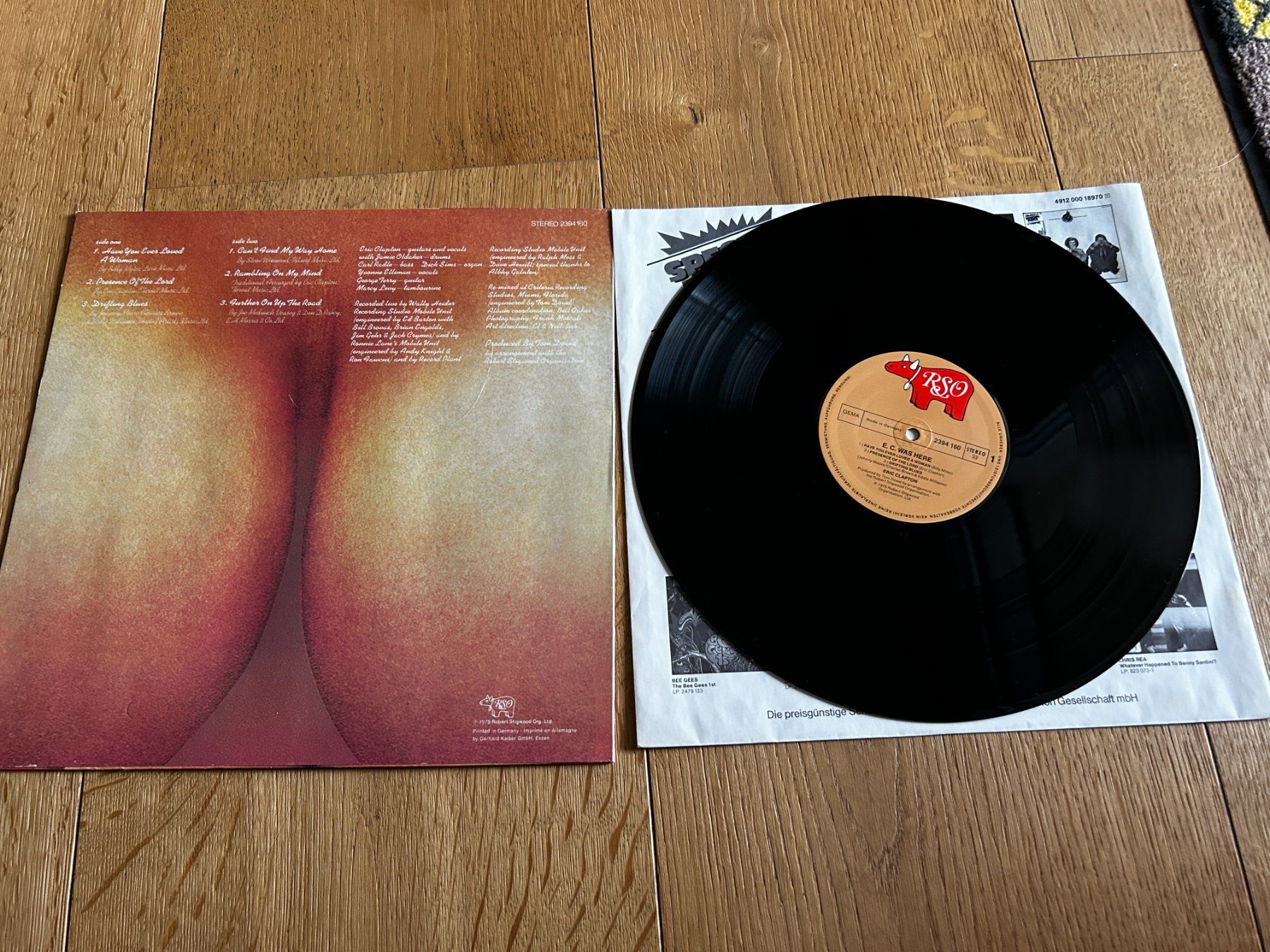 Dischi in vinile: LP Vinyl Eric Clapton - E.C. was here, DE1978 – Usato da Steinach venduto da Jaguare1961 1
